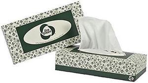 Eco Green Recycled Two-Ply Facial Tissue 150 Sheets/Box 20 Boxes/Carton EF150