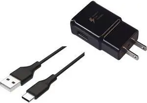 4XEM Samsung USB-C 3' Charger Kit Black
