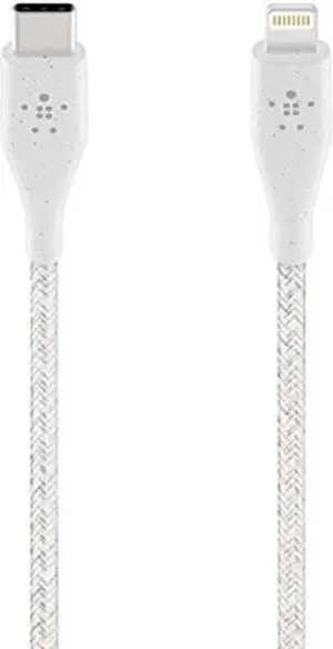 Belkin DuraTek Plus Lightning/USB Data Transfer Cable F8J243BT04WHT