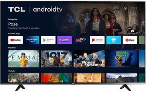 TCL 43" CLASS 4-SERIES 4K UHD HDR LED Smart Android TV - 43S434