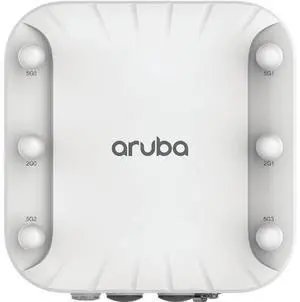 HP Aruba AP-577 802.11ax 4.80 Gbit/s Wireless Access Point - 2.40 GHz, 5 GHz - MIMO Technology - 2 x Network (RJ-45) - Gigabit Ethernet, 2.5 Gigabit Ethernet