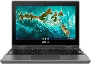 ASUS Chromebook Intel Celeron N5100 4GB Memory 32 GB eMMC SSD 11.6 Touchscreen Chrome OS CR1100FKA-YZ142T