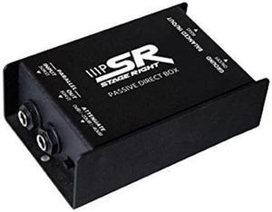 Monoprice Sound Block Passive Direct Box with Ground Lift and Attenuator, Bidirectional Impedance Matching - Stage Right Series