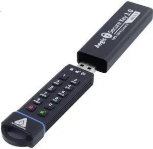 Apricorn Aegis Secure Key USB 3.0 Flash Drive ASK31TB