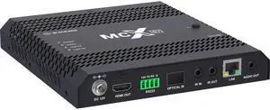 Black Box MCX S7 4K60 Network AV Decoder HDCP 2.2 HDMI 2.0 10-GbE Fiber