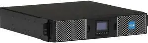 Eaton 9PX 1500VA 1350W 120V Online Double-Conversion UPS 5-15P 8x 5-15R Outlets Lithium-ion Battery Cybersecure Network Card Option 2U Rack/Tower