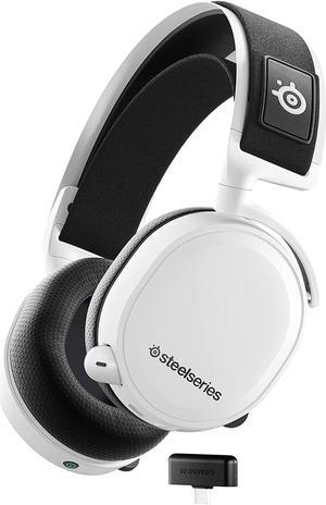 SteelSeries Arctis 7 Wireless Gaming Headset  Lossless 24 GHz  30 Hour Battery Life  USBC  71 Surround  for PC PS5 PS4 Mac Android and Switch  White