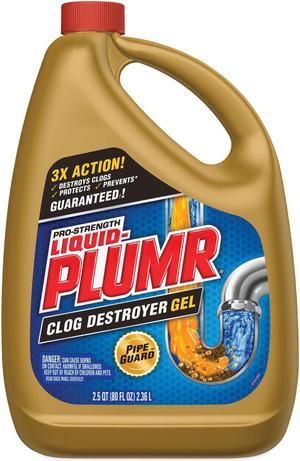 Liquid Plumr Clog Destroyer + PipeGuard Gel 80 oz 00228