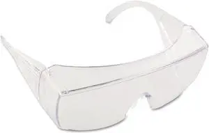 Yukon 9810 Protective Eyewear, Clear Coated Polycarbonate Lenses, Clear Frame