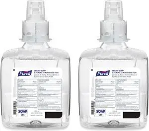 PURELL 6582-02 1200 ml Foam Hand Soap Cartridge, PK 2