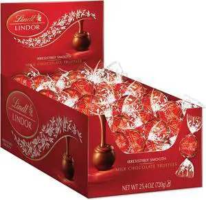 Lindor Milk Chocolate Truffles 25.4 oz Box 60/Box LAS3512