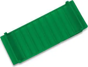 Stackable Plastic Coin Tray Dimes 10 Compartments Green 560562