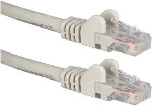 QVS 3 Ft. CAT 6 Stranded Snagless Ethernet Cable - White