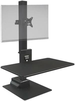 Ergotech Freedom E-Stand Sit Stand Desk Workstation Single Monitor