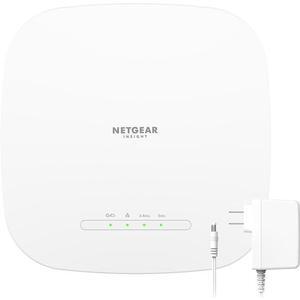 NETGEAR AX3000 Dual-Band PoE Multi-Gig Insight Managed WiFi 6 Access Point with Power Adapter | WAX615PA