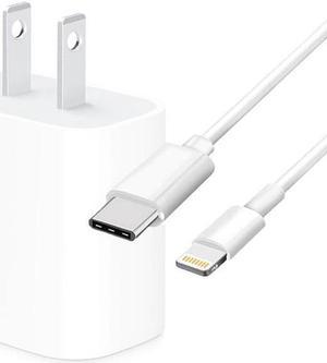 4XEM 4XIPHN13KIT3 White iPhone 13 Kit with 20W USB-C Charger and 3FT USB-C to 8-Pin Cable