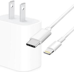 4XEM 4XIPADKITC6 White iPad Kit with 20W Charger and 6FT USB Type C to 8 Pin Cable