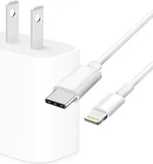 4XEM 4XIPADAIRKITL White iPad Air Kit with 20W USB-C Charger and 6FT 8 Pin Cable