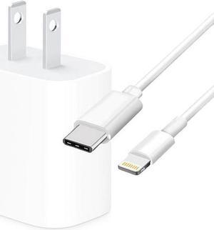 4XEM 4XIPADMINIKITL White iPad Mini Kit with 20W USB-C Charger and 6FT 8 Pin Cable