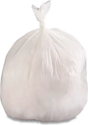 Boardwalk Linear Low Density Liners 60 gal 0.7 mil White 100/Carton BWKVW3858X