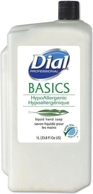 Dial Basics Liquid Dispenser Hand Soap Refill Fresh Floral 1L 8/Carton 6046