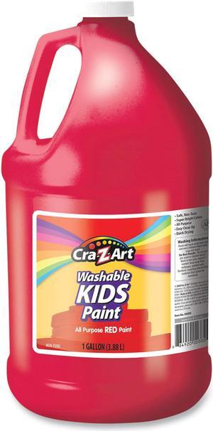 Washable Kids Paint Red 1 gal Bottle 760052