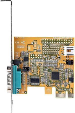 StarTech PCIe to RS232 DB9 Serial Interface Card 11050PCSERIALCARD