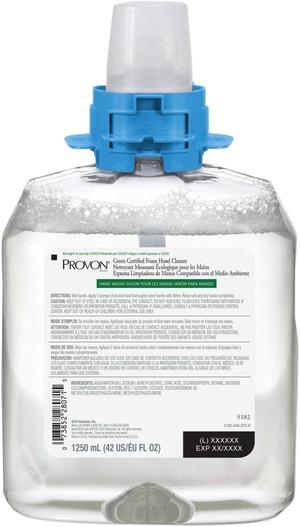 Green Certified Foam Hand Cleaner Fragrance-Free 1250 mL Refill 4/Carton 518204