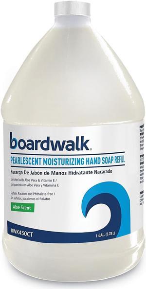 Boardwalk Pearlescent Moisturizing Liquid Hand Soap Aloe gal 4/Carton REF261