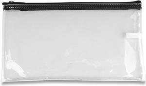 Controltek Multipurpose Zipper Bags, 11 x 6 Clear