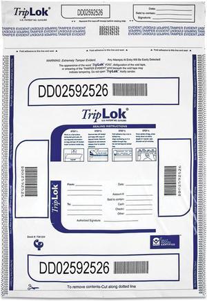 Deposit Bag Plastic 12 x 16 White 100/Pack 585043
