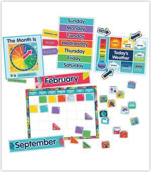 Carson Dellosa Calendar Bulletin Board Set One World 134 Pieces 110486
