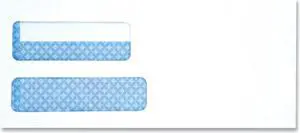 Universal Double Window Envelope #10 Self-Adhesive 4.13 x 9.5 500/Box UNV36104