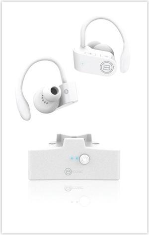 BYTECH  Bluetooth Sports Earbuds White BCAUBE119WT