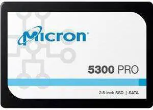 Micron 5300 PRO 3.84 TB 2.5" TCG Opal 2.0 Internal SSD MTFDDAK3T8TDS1AW15ABYYR Micron 5300 PRO 3.84 TB 2.5" TCG Opal 2.0 Internal SSD MTFDDAK3T8TDS1AW15ABYYR