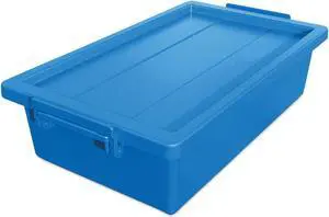 Deflecto Little Artist Antimicrobial 2.5 Qt Tote Blue 39513BLU
