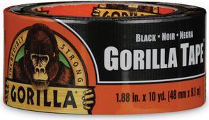 Gorilla Tape 3" Core 1.88" x 10 yds Black 105462