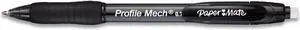 Profile Mechanical Pencils 0.7 mm HB #2 Black Lead Black Barrel Dozen 2101972