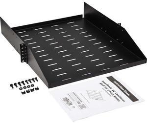 Tripp Lite 2U SmartRack Universal-Mount Steel Vented Rack Shelf SRSHELF2PUNIV