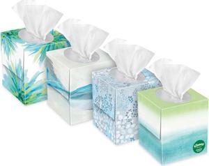 Kleenex Lotion Facial Tissue 3-Ply White 60 Sheets/Box 27 Boxes/Carton 54271