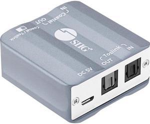 SIIG Toslink/Coaxial Bi-directional Audio Converter CEAU0311S1