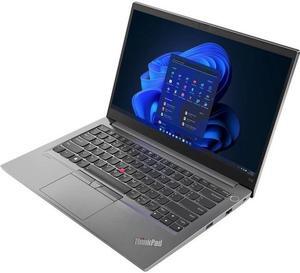 Lenovo Laptop ThinkPad E14 Gen 4 Intel Core i5-1235U 8GB Memory 256 GB PCIe SSD Intel Iris Xe Graphics 14.0" Non-Touch Screen Windows 11 DG Windows 10 Pro 64 21E3008HUS