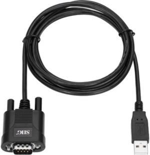 Siig 1-Port Industrial Usb To Rs-232 Cable