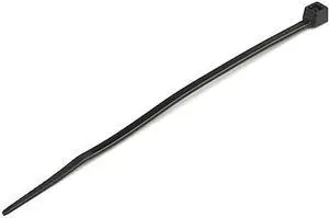 4XEM 100 Pack 6" Reusable Nylon Cable Ties Black Medium 4X6ZIPTIE100BR