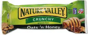 Granola Bars, Oats'n Honey Cereal, 1.5 oz Bar, 18/Box SN3353