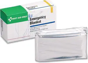 First Aid Only Aluminized Emergency Blanket 52" x 84" 21005B502