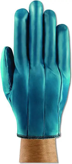 Hynit Nitrile Gloves, Blue, Size 7 1/2, Dozen 3210575