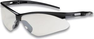 ANSER OPTICAL SAFETY GLASSES, ANTI-SCRATCH, CLEAR LENS, BLACK FRAME