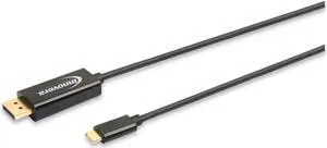 Innovera Usb Type-C to Display Port Adapter, Display Port 4k; Usb-C 50020