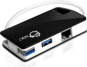SIIG, INC. JU-H30112-S1 ADDS THREE USB 3.0 PORTS AND ONE GIGABIT ETHERNET PORT TO YOUR COMPUTER SIIG, INC. JU-H30112-S1 ADDS THREE USB 3.0 PORTS AND ONE GIGABIT ETHERNET PORT TO YOUR COMPUTER